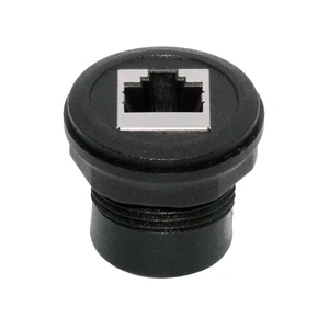 xiwai Waterproof UTP STP RJ45 Female to CAT5E Female Extension Adapter Networking Patch Coupler Car Panel Mount Design xiwai Waterproof UTP STP RJ45 Female to CAT5E Female Extension Adapter Networking Patch Coupler Car Panel Mount Design