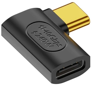 xiwai USB4 240W Power Extension 40 Gbps Type C Male to Female 8K Video Adapter Left Right Angled for NS Phone Laptop xiwai USB4 240W Power Extension 40 Gbps Type C Male to Female 8K Video Adapter Left Right Angled for NS Phone Laptop