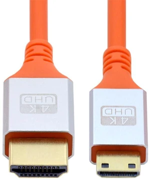xiwai Ultra Soft High Flex HDTV Cable Mini HDMI 4K to HDMI Hyper Super Flexible Cord High Speed Type-A Male to Male for Computer 0.5m xiwai Ultra Soft High Flex HDTV Cable Mini HDMI 4K to HDMI Hyper Super Flexible Cord High Speed Type-A Male to Male for Computer 0.5m