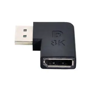 xiwai 4K UHD 144hz Mini DisplayPort 1.4 Male to DP Female Angled Adapter 8K 60hz Ultra-HD 7680 * 4320 for Laptop Video PC Monitor xiwai 4K UHD 144hz Mini DisplayPort 1.4 Male to DP Female Angled Adapter 8K 60hz Ultra-HD 7680 * 4320 for Laptop Video PC Monitor