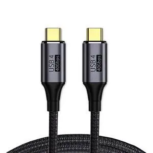 xiwai USB4 Cable 40Gbps with 100W Charging and 8K@60Hz 5K@60Hz USB4.0 Compatible with Thunderbolt3/4 (0.8) xiwai USB4 Cable 40Gbps with 100W Charging and 8K@60Hz 5K@60Hz USB4.0 Compatible with Thunderbolt3/4 (0.8)
