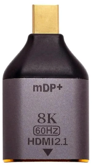 xiwai Mini DisplayPort 1.4 Source to HDMI 2.0 Display 8K 60hz UHD 4K Mini-DP to HDMI Male Monitor Adapter Connector xiwai Mini DisplayPort 1.4 Source to HDMI 2.0 Display 8K 60hz UHD 4K Mini-DP to HDMI Male Monitor Adapter Connector
