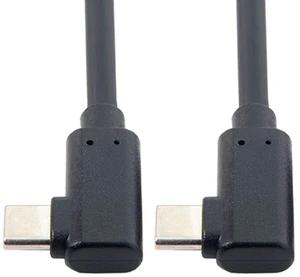Xiwai USB-C Type-C to Type-C Cable Gen2 10Gbps 65W Dual 90 Degree Left Right Angled Type (1.8M) Xiwai USB-C Type-C to Type-C Cable Gen2 10Gbps 65W Dual 90 Degree Left Right Angled Type (1.8M)