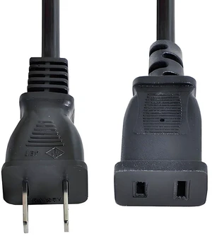 Xiwai Outlet Saver Power 2Pin Extension Cord Cable 2-Prong 2 Outlets for NEMA 1-15P to NEMA 1-15R 50cm for USA Xiwai Outlet Saver Power 2Pin Extension Cord Cable 2-Prong 2 Outlets for NEMA 1-15P to NEMA 1-15R 50cm for USA