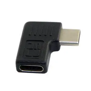 USB C Connector,USB 3.1 Type-C Male to Female 90 Degree Left Right Angled Extension Adapter for Laptop & Tablet & Mobile Phone USB C Connector,USB 3.1 Type-C Male to Female 90 Degree Left Right Angled Extension Adapter for Laptop & Tablet & Mobile Phone