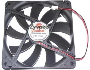 for Coolmax 135*25mm 13525H12B DC12V 0.4A Ball Bearing 2 wires 2 pins 13.5cm case fan for Coolmax 135*25mm 13525H12B DC12V 0.4A Ball Bearing 2 wires 2 pins 13.5cm case fan