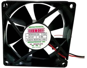 for MECHATRONICS MA8025E12D FSR 80*25mm DC12V 0.30A 2 wires sleeve bearing 8CM case fan for MECHATRONICS MA8025E12D FSR 80*25mm DC12V 0.30A 2 wires sleeve bearing 8CM case fan