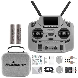 Radiomaster GX12 Crush ELRS Radio Transmitter - 2.4G Dual 1W, Gemini Xrossband Mode2 (Grey+18650) Radiomaster GX12 Crush ELRS Radio Transmitter - 2.4G Dual 1W, Gemini Xrossband Mode2 (Grey+18650)