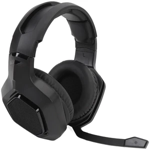 Walfront Wire Less Gaming Headset ABS PC Gaming Headphone Active Noise Reduction Bluetooth and 3.5mm Wired Connection for PS 5 (Black) Walfront Wire Less Gaming Headset ABS PC Gaming Headphone Active Noise Reduction Bluetooth and 3.5mm Wired Connection for PS 5 (Black)