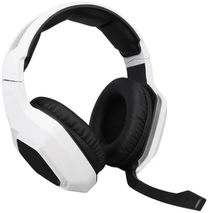 Walfront Wire Less Gaming Headset ABS PC Gaming Headphone Active Noise Reduction Bluetooth and 3.5mm Wired Connection for PS 5 (White) Walfront Wire Less Gaming Headset ABS PC Gaming Headphone Active Noise Reduction Bluetooth and 3.5mm Wired Connection for PS 5 (White)