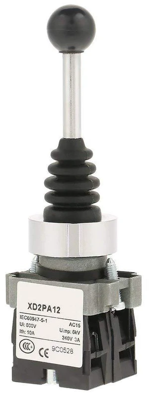 Joystick Switch 2 Position 2NO Locked Joystick Switch Replacement Fits for XD2PA12 220V / 380V Spring Return Joy Stick Joystick Switch 2 Position 2NO Locked Joystick Switch Replacement Fits for XD2PA12 220V / 380V Spring Return Joy Stick