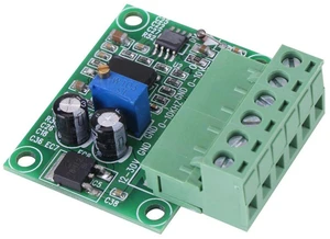 0-10KHz to 0-10V Frequency to Voltage Converter Module F/V Digital to Analog Board for Switching PLC and VFD Inverter PWM to Voltage Digital Analog Board 0-10KHz to 0-10V Frequency to Voltage Converter Module F/V Digital to Analog Board for Switching PLC and VFD Inverter PWM to Voltage Digital Analog Board