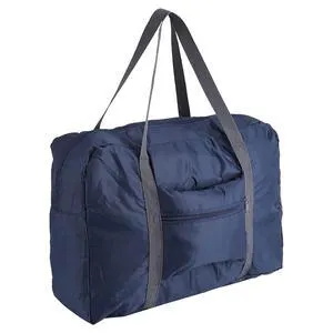 Foldable Travel Bag Large Capacity Luggage Organizer Duffle Carry On Bag Dark Blue Portable Storage Bag for Clothes Cosmetics Foldable Travel Bag Large Capacity Luggage Organizer Duffle Carry On Bag Dark Blue Portable Storage Bag for Clothes Cosmetics