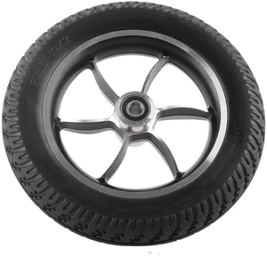10in Wheelchair Wheel Replacement Tires Wheels Solid Wheel Tyre Rubber Inflatable Caster Antiskid for Electric Front Wheelchair 6001 Bearing with 12mm Hole 10in Wheelchair Wheel Replacement Tires Wheels Solid Wheel Tyre Rubber Inflatable Caster Antiskid for Electric Front Wheelchair 6001 Bearing with 12mm Hole