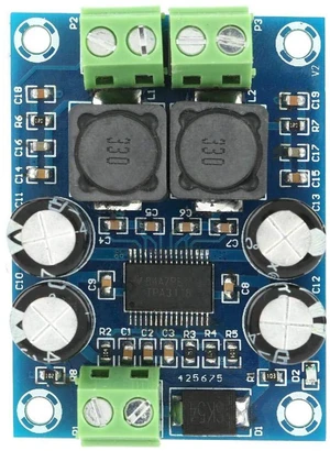 TPA3118 Amplifier Board 60W Stereo Audio Amp Module DC 10-24V Digital Power Amplifier Board for Speakers Home Theater Car Audio DIY Projects TPA3118 Amplifier Board 60W Stereo Audio Amp Module DC 10-24V Digital Power Amplifier Board for Speakers Home Theater Car Audio DIY Projects