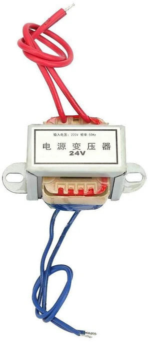 EI Power Transformer 5W AC 220V to 12V 24V 50Hz Single Phase Vertical Mount for Lighting Power Supplies Audio Equipment (24V) EI Power Transformer 5W AC 220V to 12V 24V 50Hz Single Phase Vertical Mount for Lighting Power Supplies Audio Equipment (24V)