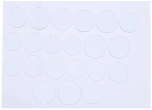 Walfront 21pcs Watch Glass Replacement Flat Watch Crystal Kit 35-45mm Mineral Glass Lens Set with 1.2mm Thickness for Professional Repair DIY Horology Walfront 21pcs Watch Glass Replacement Flat Watch Crystal Kit 35-45mm Mineral Glass Lens Set with 1.2mm Thickness for Professional Repair DIY Horology