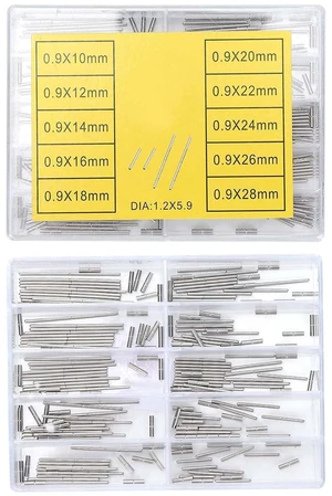100Pcs Watch Tube Bar Watch Tube Bar, Watchband Sleeve Alloy Pin 0.9mm 1028mm Wristwatch Fix Pipe Timepiece Quick Release Snaps 100Pcs Watch Tube Bar Watch Tube Bar, Watchband Sleeve Alloy Pin 0.9mm 1028mm Wristwatch Fix Pipe Timepiece Quick Release Snaps