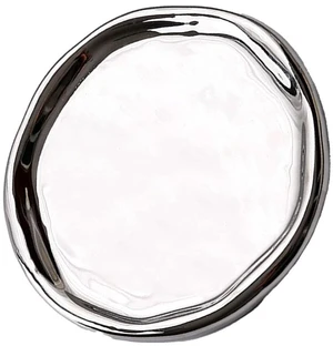 Walfront Ceramic Jewelry Plate Glossy Jewelry Storage Plate Simple Walfront Ceramic Jewelry Plate Glossy Jewelry Storage Plate Simple