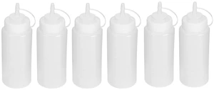 Walfront Tomato Sauce Squeeze Bottle Plastic Sauce Dispenser Set 480ml Walfront Tomato Sauce Squeeze Bottle Plastic Sauce Dispenser Set 480ml