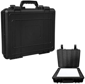 Walfront Satellite Travel Case Satellite Protective Travel Case for Mini with Shock Proof Water Proof ABS Shell Foams Compartments Lockable Holes for Camping Walfront Satellite Travel Case Satellite Protective Travel Case for Mini with Shock Proof Water Proof ABS Shell Foams Compartments Lockable Holes for Camping
