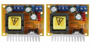 WALFRONT 2Pcs DC to DC High Voltage Boost Converter Step Up Voltage Regulator Capacitor Charging Power Supply Module WALFRONT 2Pcs DC to DC High Voltage Boost Converter Step Up Voltage Regulator Capacitor Charging Power Supply Module