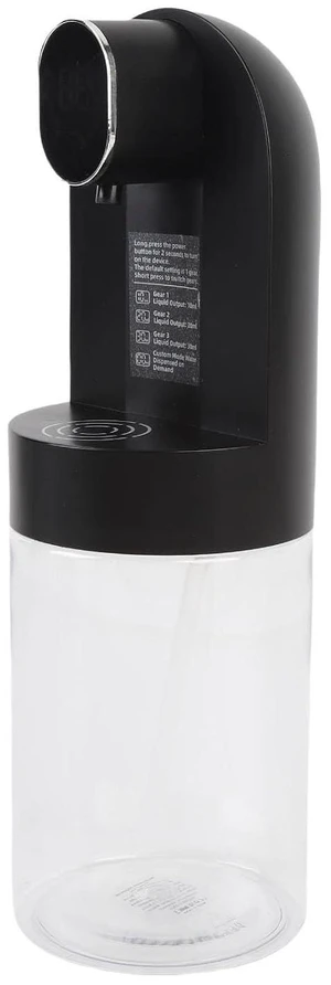 WALFRONT Dispenser LED Display 600ml USB Rechargable Smart Sensor Electric Pump for Bathroom Wall Mounted All Age Groups WALFRONT Dispenser LED Display 600ml USB Rechargable Smart Sensor Electric Pump for Bathroom Wall Mounted All Age Groups
