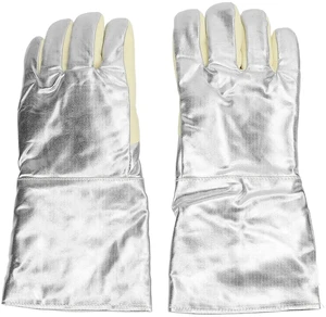 Walfront Heat Resistants Gloves Safety Work Gloves 500 High Temperature Gloves Anti Scald Reinforced Thumb Work Gloves Walfront Heat Resistants Gloves Safety Work Gloves 500 High Temperature Gloves Anti Scald Reinforced Thumb Work Gloves