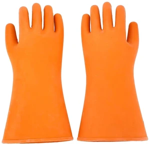 Walfront High Voltage Insulated Gloves Rubber Electrical Gloves Safety Protective Work Gloves for Man Woman 20000v 12kv Walfront High Voltage Insulated Gloves Rubber Electrical Gloves Safety Protective Work Gloves for Man Woman 20000v 12kv
