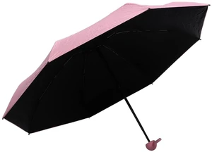 Walfront Mini Travel Sun Rain Umbrella, Capsule Umbrella, Sunscreen Small 8 Ribs 5 Folding with Case Portable Capsule for Girls Women Walfront Mini Travel Sun Rain Umbrella, Capsule Umbrella, Sunscreen Small 8 Ribs 5 Folding with Case Portable Capsule for Girls Women