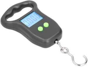 Portable Digital Hanging Scale with Night Vision Backlight Weighing Supplies for Travel Fishing Parcel Deer Feed Portable Digital Hanging Scale with Night Vision Backlight Weighing Supplies for Travel Fishing Parcel Deer Feed