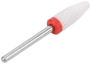 CERAMIC NAIL DRILL BIT CORN HEAD 0.09IN SHANK FINE GRINDING FOR CUTICLE REMOVER MANICURE POLISHING ACRYLIC GEL NAILS CERAMIC NAIL DRILL BIT CORN HEAD 0.09IN SHANK FINE GRINDING FOR CUTICLE REMOVER MANICURE POLISHING ACRYLIC GEL NAILS