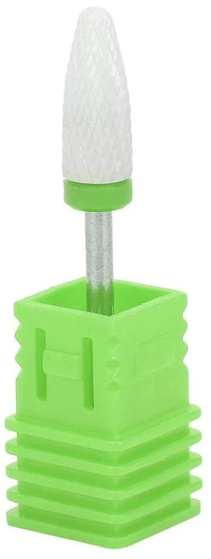 Nail Drill Bit Corn Head Ceramic Grinding Parts Electric Grinding Machine Accessories Lightweight Manicure Polishing Removing Cuticle(Coarse Grinding C Green Box) Nail Drill Bit Corn Head Ceramic Grinding Parts Electric Grinding Machine Accessories Lightweight Manicure Polishing Removing Cuticle(Coarse Grinding C Green Box)