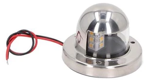 Walfront LED Stern Light for Boats IP66 Marine Navigation Light 2NM Visibility 12V DC Stainless Steel for Yachts Pontoon up to 39.4ft (12m) for Sailboats Walfront LED Stern Light for Boats IP66 Marine Navigation Light 2NM Visibility 12V DC Stainless Steel for Yachts Pontoon up to 39.4ft (12m) for Sailboats