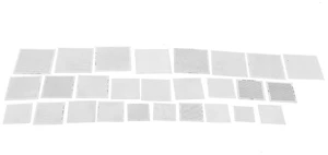 BGA Reballing Stencil BGA Universal Repair Steel Mesh Stencil Set 27Pcs for Desktop Laptop Chip Repair (27Pcs/Set) BGA Reballing Stencil BGA Universal Repair Steel Mesh Stencil Set 27Pcs for Desktop Laptop Chip Repair (27Pcs/Set)