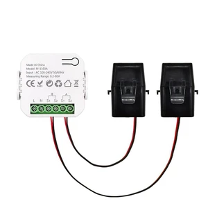 Walfront Tuya WiFi Intelligent Energy Meter Power Voltage Current Meter APP Control for Home Industrial Use Real Time Power Statistics Daily Monthly 35mm Rail Mounting (with 2CT) Walfront Tuya WiFi Intelligent Energy Meter Power Voltage Current Meter APP Control for Home Industrial Use Real Time Power Statistics Daily Monthly 35mm Rail Mounting (with 2CT)