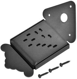 Mandolin Metal Bridge Cable Pull Board Tailpiece Cover Tailpcs Replacement for 8/10/12 Loop End String Playing Accessories (QB09 Black Flowerless) Mandolin Metal Bridge Cable Pull Board Tailpiece Cover Tailpcs Replacement for 8/10/12 Loop End String Playing Accessories (QB09 Black Flowerless)