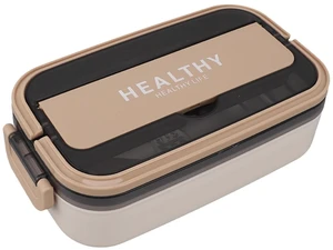 Walfront Lunch Box Stainless Steel 700ml, Leakproof Food Container with Compartments, Microwave Safe Lunch Steel Bento for Office Workers Adults, Creamy Apricot Walfront Lunch Box Stainless Steel 700ml, Leakproof Food Container with Compartments, Microwave Safe Lunch Steel Bento for Office Workers Adults, Creamy Apricot