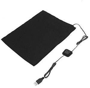 5V USB Heater Carbon Fiber Heating Pad 3-Shift Electric Cloth Heater Pad Heating Element for Neck Back Abdomen Lumbar Heating Pad Pet Warmer 5V USB Heater Carbon Fiber Heating Pad 3-Shift Electric Cloth Heater Pad Heating Element for Neck Back Abdomen Lumbar Heating Pad Pet Warmer