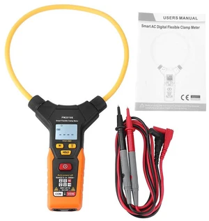 Flexible Clamp Meter, Walfront PEAKMETER PM2019A/PM2019S Handheld Digital Flexible Clamp Meter 3000A AC/DC Current Voltage Frequency Multimeter(PM2019S) Flexible Clamp Meter, Walfront PEAKMETER PM2019A/PM2019S Handheld Digital Flexible Clamp Meter 3000A AC/DC Current Voltage Frequency Multimeter(PM2019S)