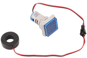 LED Indicator Light AC Voltage Signal Light Panel Digital Display Rectangle 22mm 0-100A Current Indicator Green Red Yellow Blue Indicator Lights Flush Panel Mount(Blue) LED Indicator Light AC Voltage Signal Light Panel Digital Display Rectangle 22mm 0-100A Current Indicator Green Red Yellow Blue Indicator Lights Flush Panel Mount(Blue)