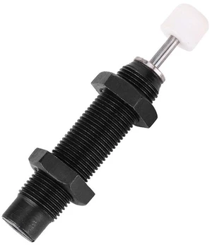 Pneumatic Shock Absorber M12 x10mm AC1210-2 Stroke Monotube Oil Pressure Absorber Mini Shock Absorber for Pneumatic Air Cylinder Pneumatic Shock Absorber M12 x10mm AC1210-2 Stroke Monotube Oil Pressure Absorber Mini Shock Absorber for Pneumatic Air Cylinder