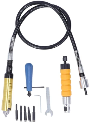 Flexible Shaft Adapter for Drill 10Pcs Rotary Tool Extension Attachment with 5 Blade compatible with for Grinding Polishing Carving Flexible Shaft Adapter for Drill 10Pcs Rotary Tool Extension Attachment with 5 Blade compatible with for Grinding Polishing Carving