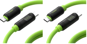 Hagibis USB 4 Cable, LED Display USB C 240W Fast Charging Cable with 8K@60Hz 40Gbps Data Transfer Thunderbolt 4/3 Video Cord for iPhone 17 16 15 Pro Max, iPad, MacBook Pro Air (Pack of 2) Hagibis USB 4 Cable, LED Display USB C 240W Fast Charging Cable with 8K@60Hz 40Gbps Data Transfer Thunderbolt 4/3 Video Cord for iPhone 17 16 15 Pro Max, iPad, MacBook Pro Air (Pack of 2)