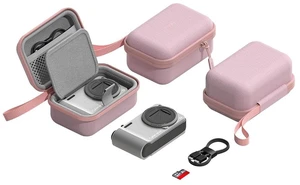 Hagibis Carrying Case for CCD Cameras, Portable Travel Vlogging Camera Storage Holder Travel Bag EVA Hard Shell Handbag for KODAK Canon Sony Digital Camera Hagibis Carrying Case for CCD Cameras, Portable Travel Vlogging Camera Storage Holder Travel Bag EVA Hard Shell Handbag for KODAK Canon Sony Digital Camera