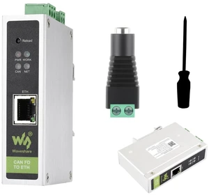 Industrial CAN FD Converter, CAN FD to ETH Bidirectional Data Communication, Supports 5 Data Conversion Modes and CA N 2.0A/2.0B Protocols, Rail-Mount Support Industrial CAN FD Converter, CAN FD to ETH Bidirectional Data Communication, Supports 5 Data Conversion Modes and CA N 2.0A/2.0B Protocols, Rail-Mount Support