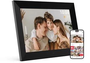 FPD Frameo Digital Photo Frame 10.1 Inch WiFi Photo Frame, HD IPS Touch Screen, Clock & Weather Auto Rotate, Slideshow, 32GB Memory 128GB Expansion, Calendar Sync, Remote Photo Sharing(BLACK) FPD Frameo Digital Photo Frame 10.1 Inch WiFi Photo Frame, HD IPS Touch Screen, Clock & Weather Auto Rotate, Slideshow, 32GB Memory 128GB Expansion, Calendar Sync, Remote Photo Sharing(BLACK)