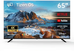 FPD 65 Inch 4K UHD Smart TV Tizen OS, Compatible with Samsung TV Plus, Dolby Audio, HDR 10, Gaming Hub, SmartThings, Voice Control, Wireless Screen Mirroring Television (AT65-C1, 2026) FPD 65 Inch 4K UHD Smart TV Tizen OS, Compatible with Samsung TV Plus, Dolby Audio, HDR 10, Gaming Hub, SmartThings, Voice Control, Wireless Screen Mirroring Television (AT65-C1, 2026)