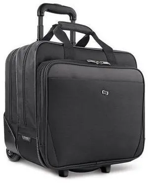 Solo New York Rolling Catalog Case with Wheels - Roller Laptop Bag, Wheeled Briefcase for Women & Men, Carry On Size for Travel, Fits 17.3" Computer - Empire, Black Solo New York Rolling Catalog Case with Wheels - Roller Laptop Bag, Wheeled Briefcase for Women & Men, Carry On Size for Travel, Fits 17.3" Computer - Empire, Black
