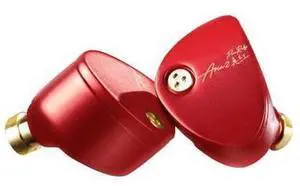 ARIA 2 RED in-Ear Headphone with 0.78 2 Pin Cable Replaceable Plugs 3.5/4.4mm Earphone ARIA 2 RED in-Ear Headphone with 0.78 2 Pin Cable Replaceable Plugs 3.5/4.4mm Earphone